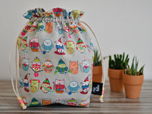 Load image into Gallery viewer, Cats / Hand made project bag (4335010086946)