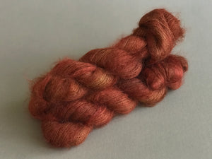 Crimson. Lace Superfine Kid Mohair and Silk (4328855011362)