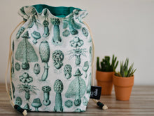 Load image into Gallery viewer, Mushrooms / Hand made project bag (4335008776226)